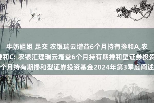 牛奶姐姐 足交 农银瑞云增益6个月持有搀和A，农银瑞云增益6个月持有搀和C: 农银汇理瑞云增益6个月持有期搀和型证券投资基金2024年第3季度阐述