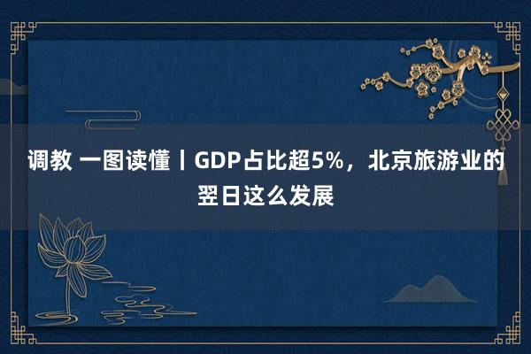 调教 一图读懂丨GDP占比超5%，北京旅游业的翌日这么发展