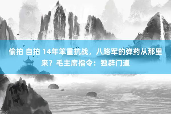 偷拍 自拍 14年笨重抗战，八路军的弹药从那里来？毛主席指令：独辟门道